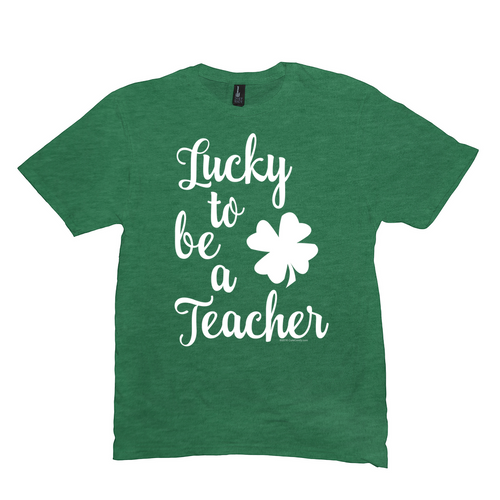 St Patricks Day Lucky to be a Teacher Shirt