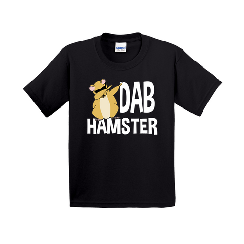 Dab Hamster Funny Cute Dabbing Animal Dance T-Shirt