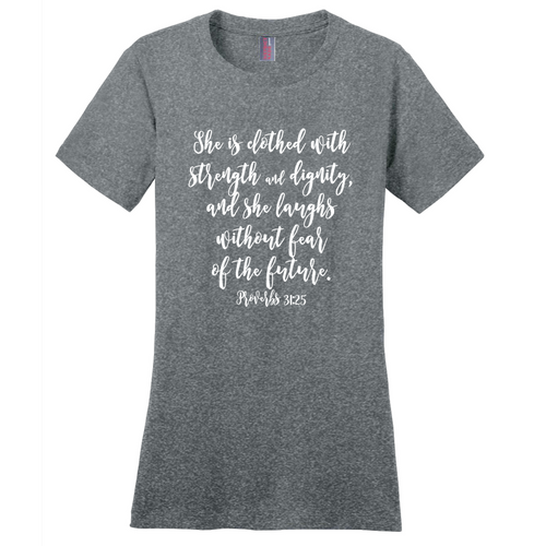 Watercolor Proverbs 31 Christian Womens Bible T-Shirt