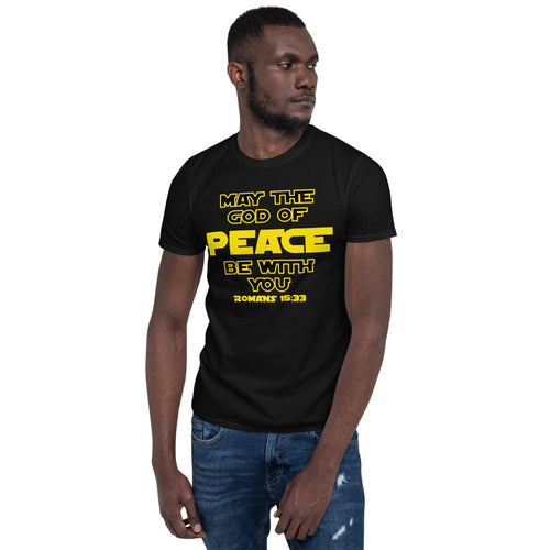 May the God of Peace Be With You Christian T-Shirt Mens Unisex Movie Parody