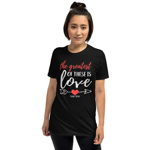Christian Valentine Shirt 1 Corinthians 13 Greatest of These Is Love Bible Verse