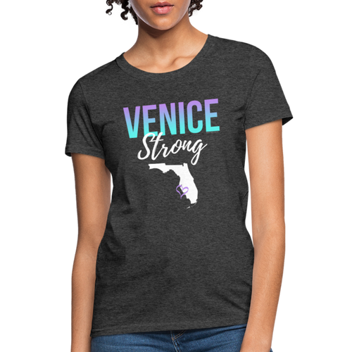 Venice Strong Shirt Hurricane Ian Florida Strong Mens Womens Unisex TShirt - heather black
