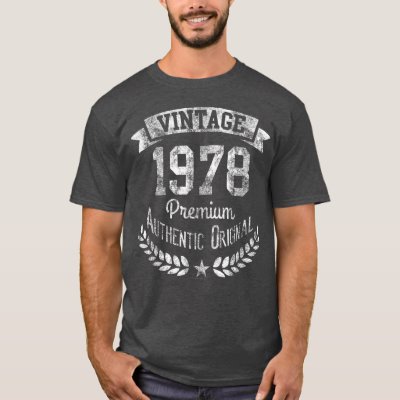 Vintage 1978 Premium Original T-Shirt