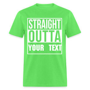 Straight Outta Custom Personalized T-Shirt - kiwi