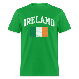 Vintage Ireland Irish St Patricks Day T-Shirt - bright green