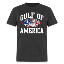 Load image into Gallery viewer, Gulf of USA America Trump 2025 Patriotic Flag Donald Trump T-Shirt - heather black