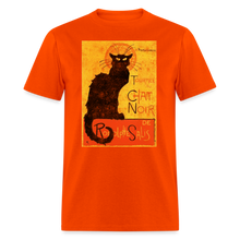 Load image into Gallery viewer, Tournee du Chat Noir Black Cat Halloween T-Shirt for Women Unisex - orange