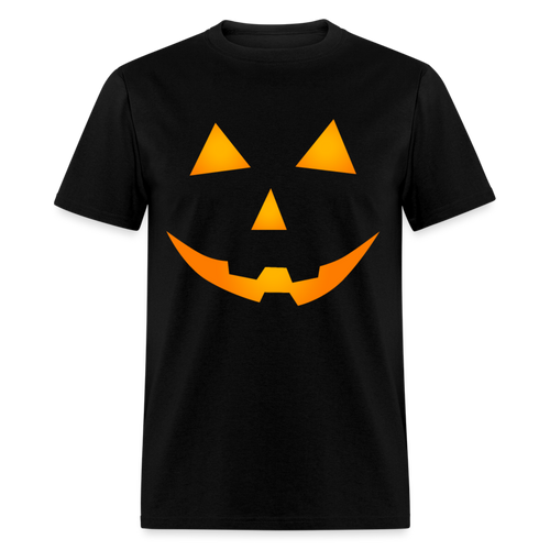 CuteComfy Jack-O-Lantern Halloween T-Shirt - black