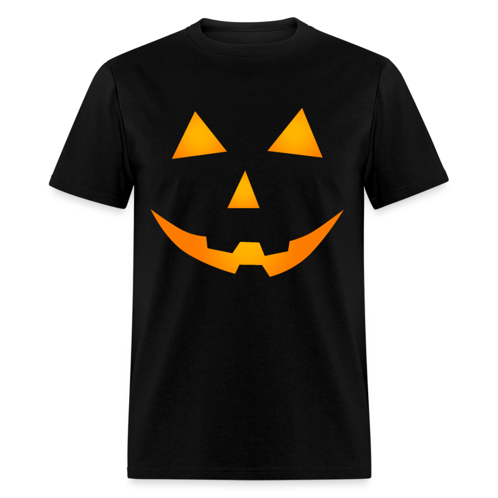 CuteComfy Jack-O-Lantern Halloween T-Shirt - black