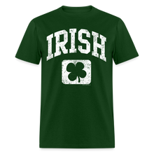 Load image into Gallery viewer, Vintage Irish St Patricks Day T Shirt - forest green