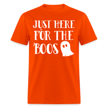 Load image into Gallery viewer, Im Just Here for the Boos Cute Funny Halloween T-Shirt - orange