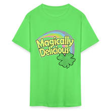 Load image into Gallery viewer, Magically Delicious 80s Vintage St Patricks Day T-Shirt - kiwi