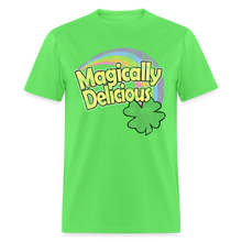 Load image into Gallery viewer, Magically Delicious 80s Vintage St Patricks Day T-Shirt - kiwi