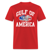 Load image into Gallery viewer, Gulf of USA America Trump 2025 Patriotic Flag Donald Trump T-Shirt - red