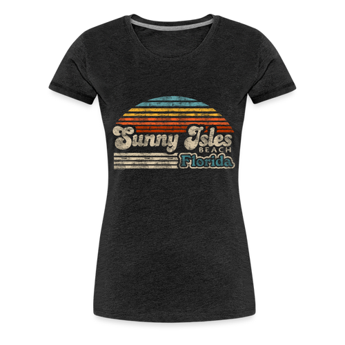 Sunny Isles Beach Florida Souvenir Women's T-Shirt - charcoal grey