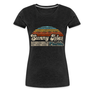 Sunny Isles Beach Florida Souvenir Women's T-Shirt - charcoal grey