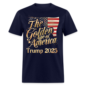 The Golden Age of America President Donald Trump 2025 - navy