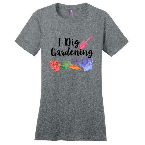 I Dig Gardening Cute Garden Gift Gardener T-Shirt