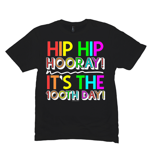 100th Day Of School Shirt For Teachers Hip Hip Hooray