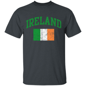 Vintage Ireland Irish Flag T-Shirt St Patricks Day Mens Womens Unisex Tee