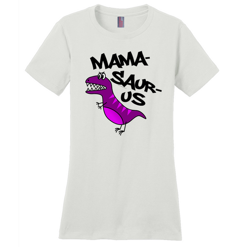 Mama-Saur-Us Funny Dinosaur T-Rex Mom Mother's Day T-Shirt