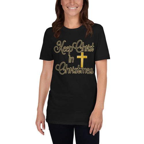 Keep Christ in Christmas Christian Shirt Unisex Mens Womens