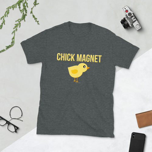Cute Chick Magnet Easter T-Shirt Funny Easter Gift for Men