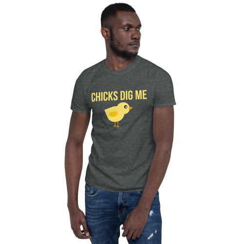 Chicks Dig Me Cute Easter T-Shirt for Men