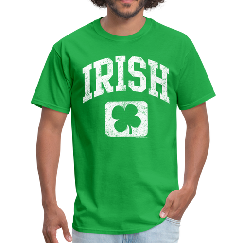 Vintage Irish St Patricks Day T Shirt - bright green