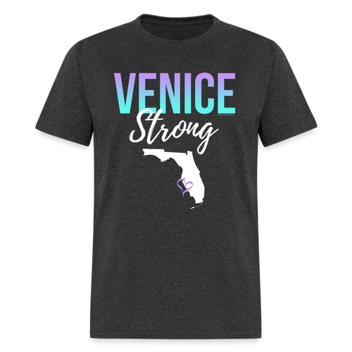 Venice Strong Shirt Hurricane Ian Florida Strong Mens Womens Unisex TShirt - heather black