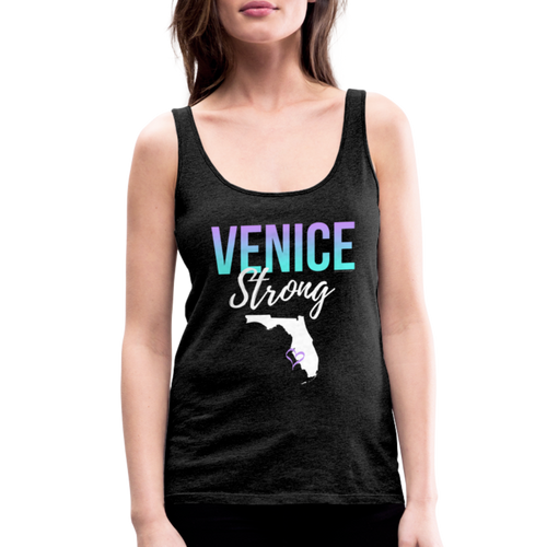 Venice Strong Women's Florida Tank Top - charcoal grey
